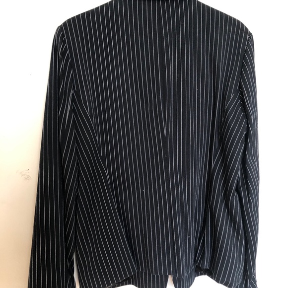 Micheal Kors Striped Black and White Jacket Womens Size 14 - Picture 7 of 7